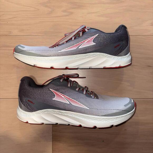 Altra Rivera 2 Mens Size 10.5 Road Grey Running Walking Athletic Shoes - Picture 2 of 8
